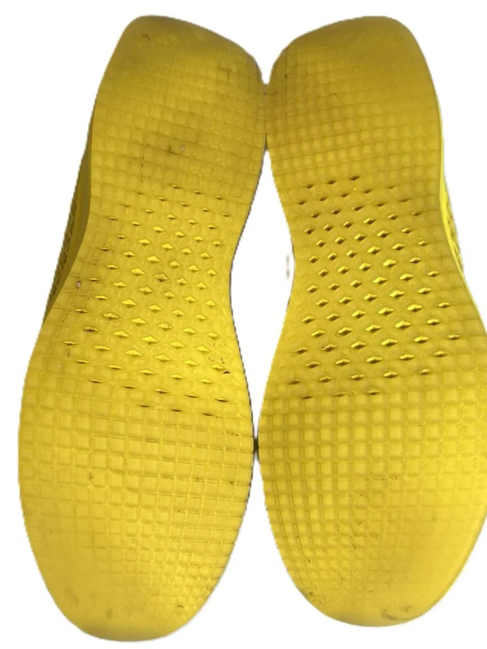 NOBULL Diamond Knit Trainer Yellow CrossFit Gym Shoes Mens 6.5 Womens 8